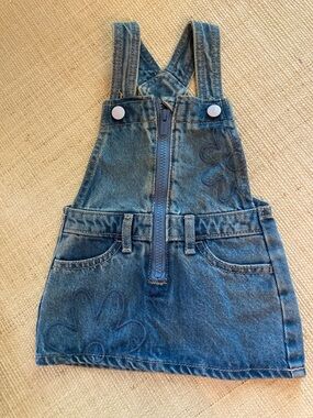 Old Navy Blue Denim Girls' Overall Skirt